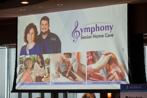 The excitement was unforgettable! Hearing our name announced and seeing it on the big screen filled us with pride and gratitude. What an incredible moment for Symphony Senior Home Care!