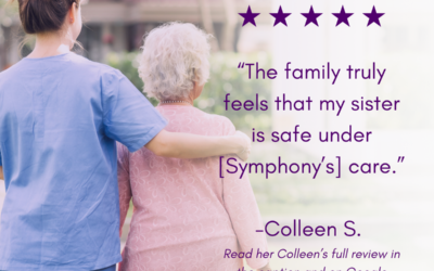 Celebrating Your Stories: How Client Reviews Inspire Us at Symphony Senior Home Care