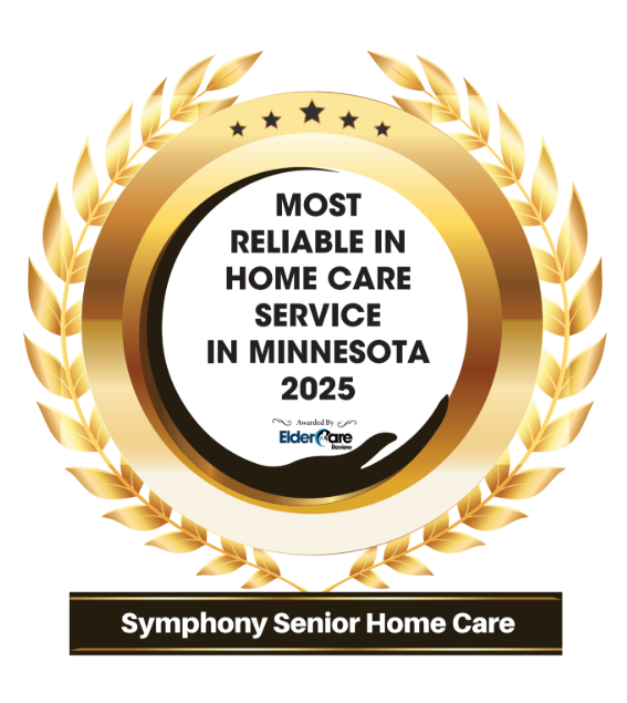 Symphony Senior Home Care named Most Reliable In-Home Care Service in Minnesota for 2025 by Elder Care Review