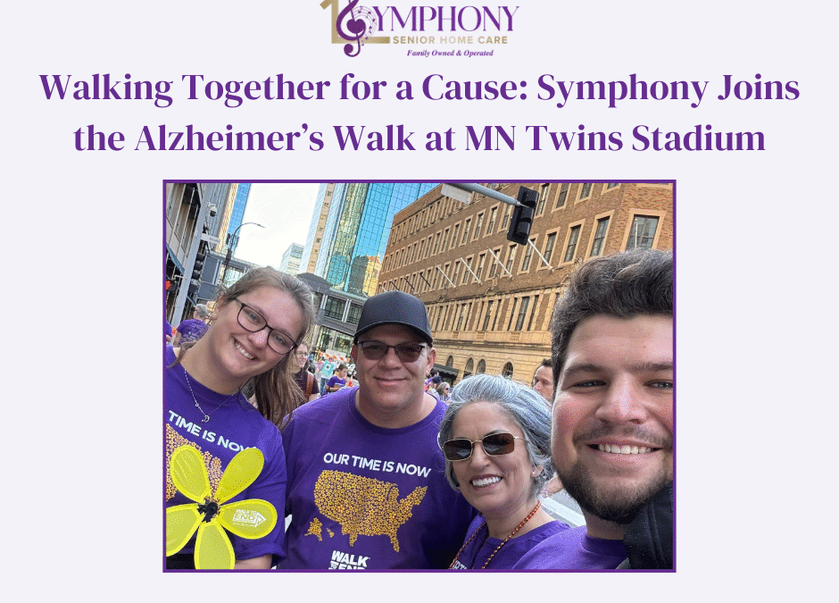 Walking Together for a Cause: Symphony Joins the Alzheimer’s Walk at MN Twins Stadium