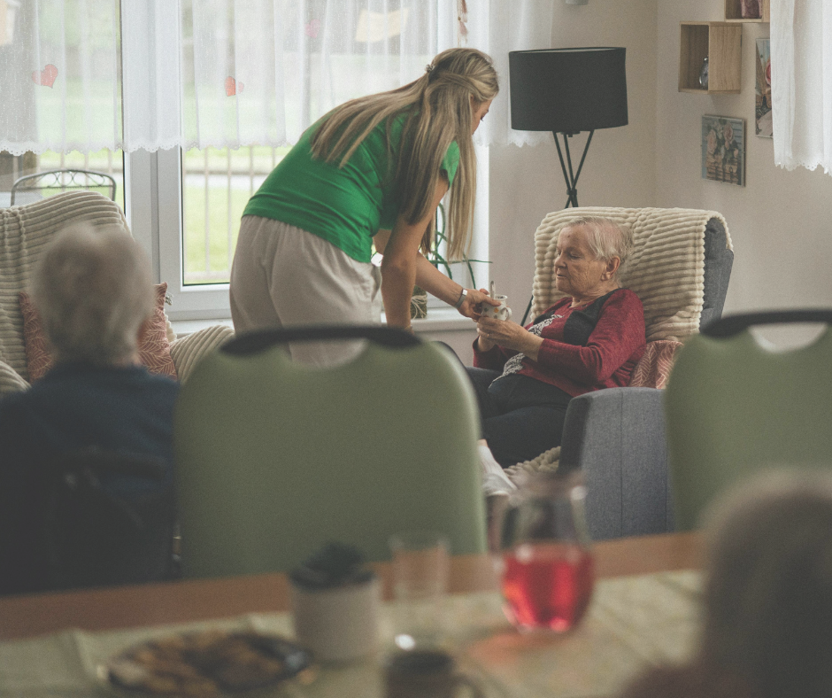 In-Home Care Support for Seniors in Shoreview, MN In-home caregiver assisting senior with daily activities in Shoreview, MN